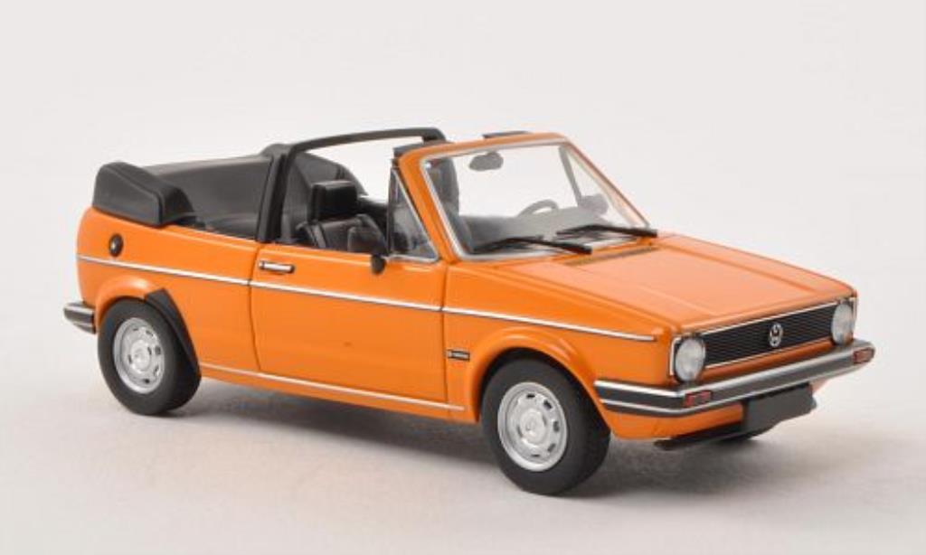 Volkswagen Golf I 1/43 Minichamps I Cabriolet GL oranje 1980 modelauto