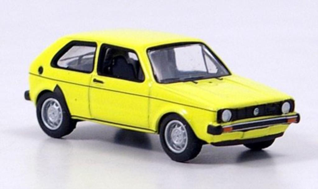 Volkswagen Golf I 1/87 Bub I geel modelauto