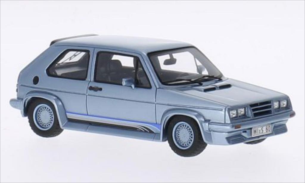 Volkswagen Golf I 1/43 Spark I Kamei X1 blauw modelauto