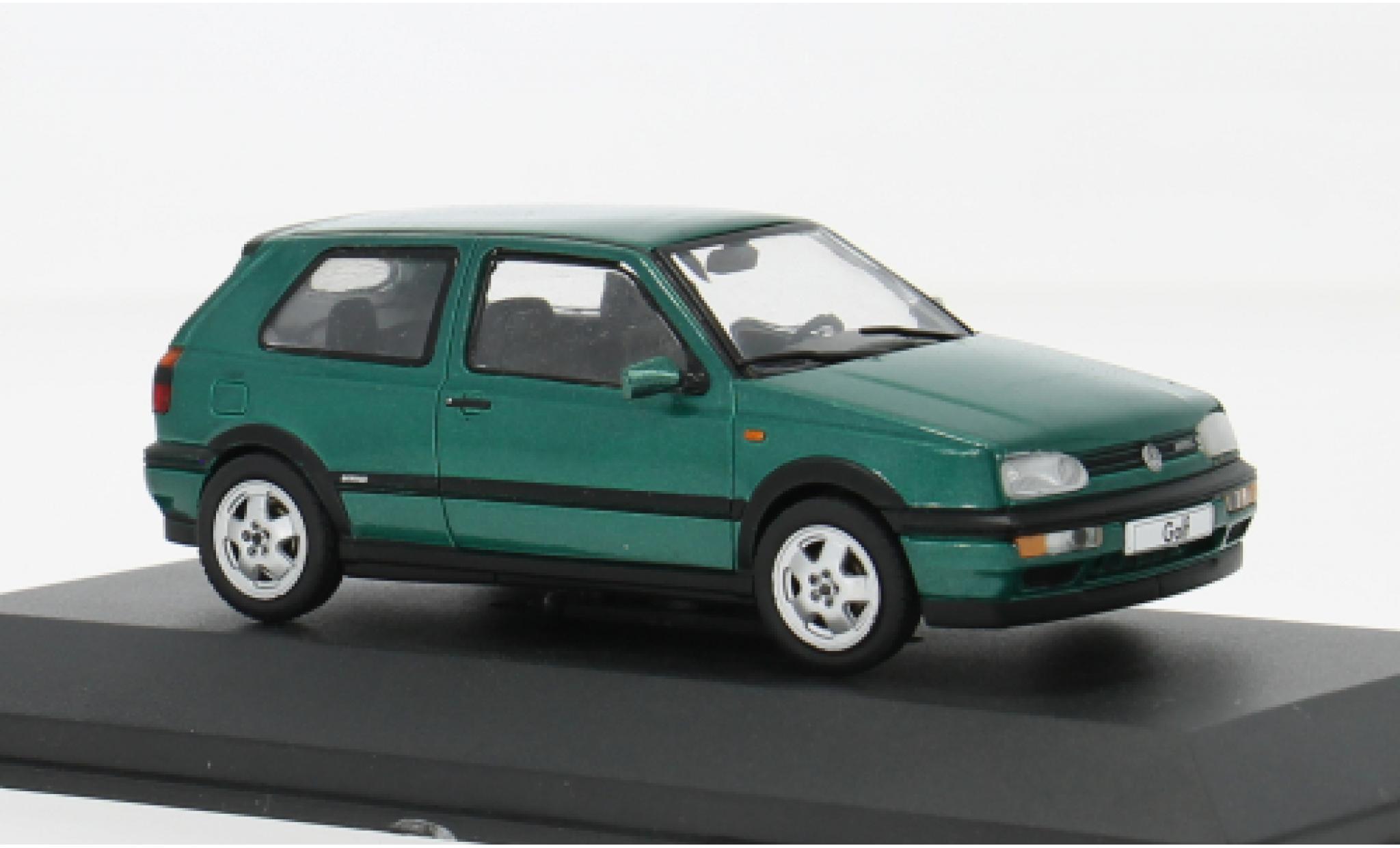 Volkswagen Golf 1/43 Solido MKIII VR6 groen 1994 1:43 modelauto