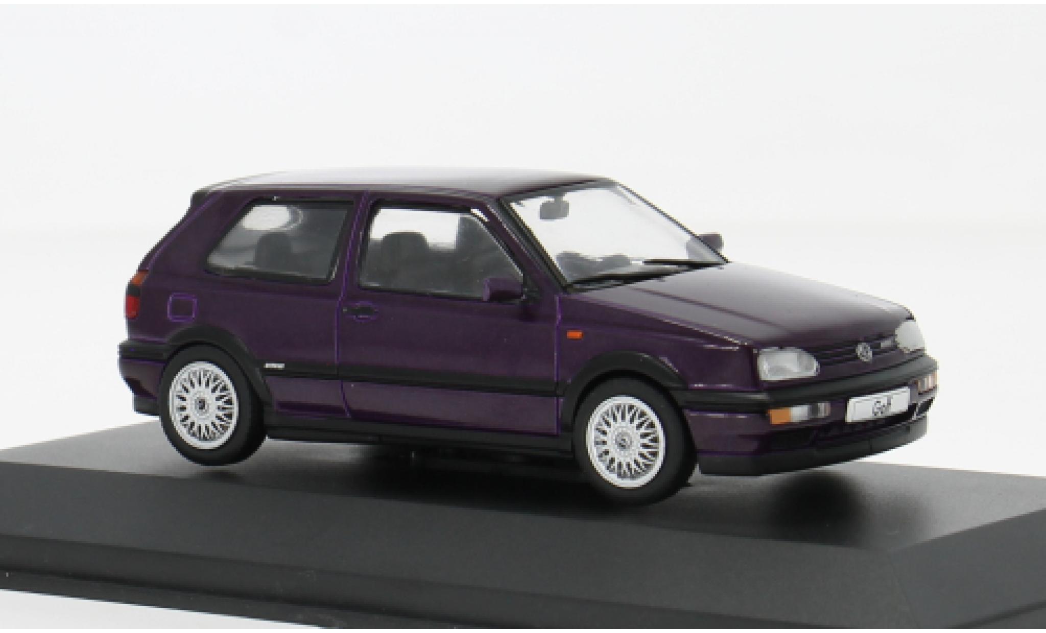 Volkswagen Golf 1/43 Solido MKIII VR6 lila 1994 1:43 modelauto