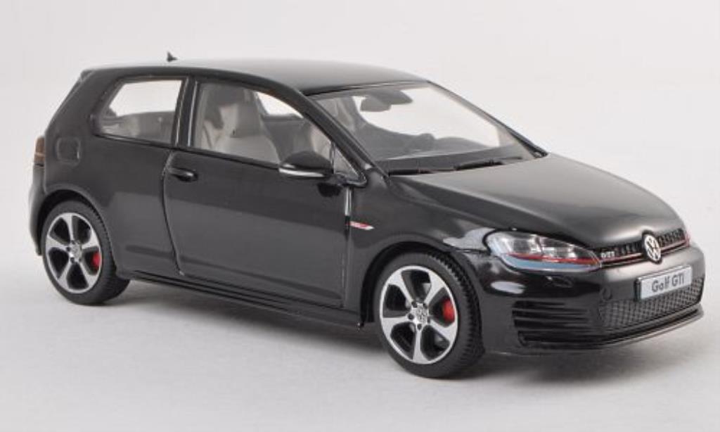 Volkswagen Golf VII 1/43 Herpa VII GTI zwart 3-Turer modelauto