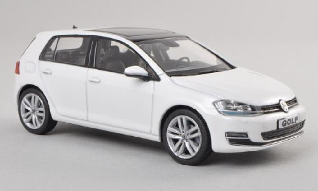 Volkswagen Golf VII 1/43 Herpa VII wit 5-Turer modelauto