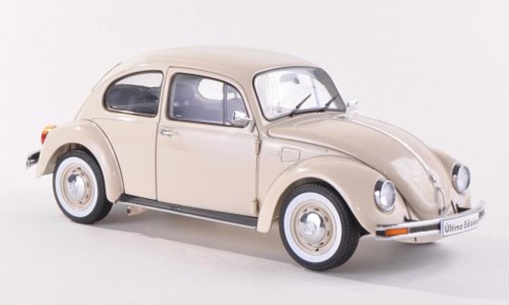 Volkswagen Kafer 1/18 Schuco 1600i ?ltima Edici?n beige 2003 modelauto