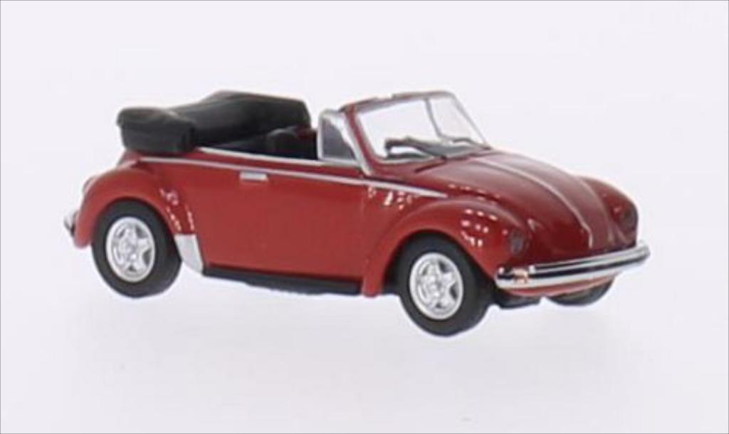 Volkswagen Kafer 1/87 Schuco Cabriolet rood modelauto
