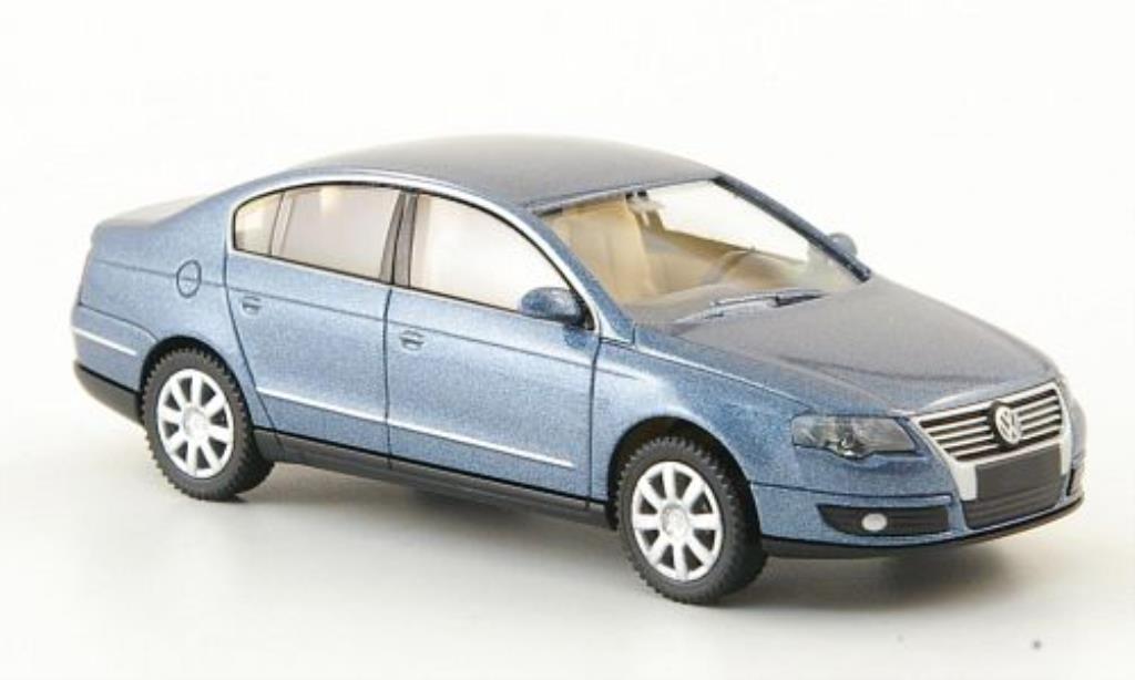 Volkswagen Passat 1/87 Wiking (B6) blauwgrijs 2005 modelauto