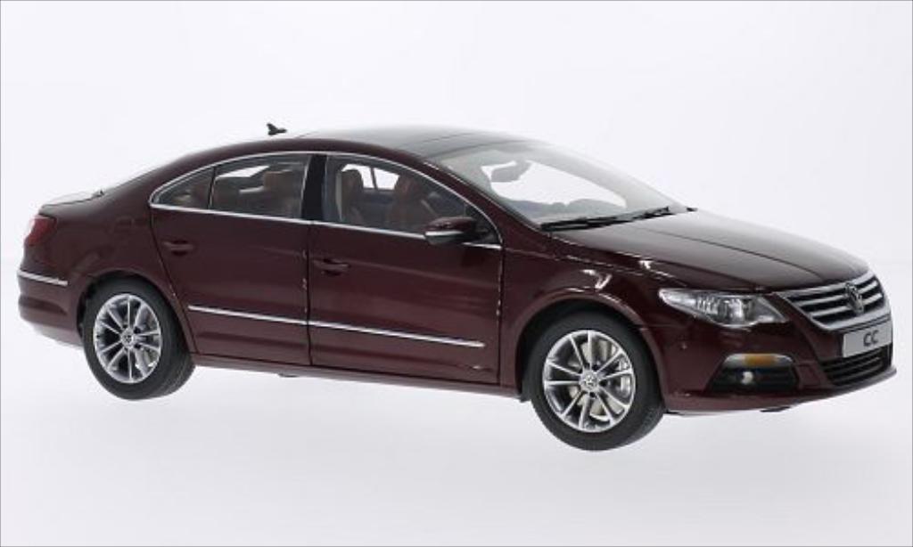 Volkswagen Passat CC 1/18 Paudi CC metallic rood 2011 modelauto