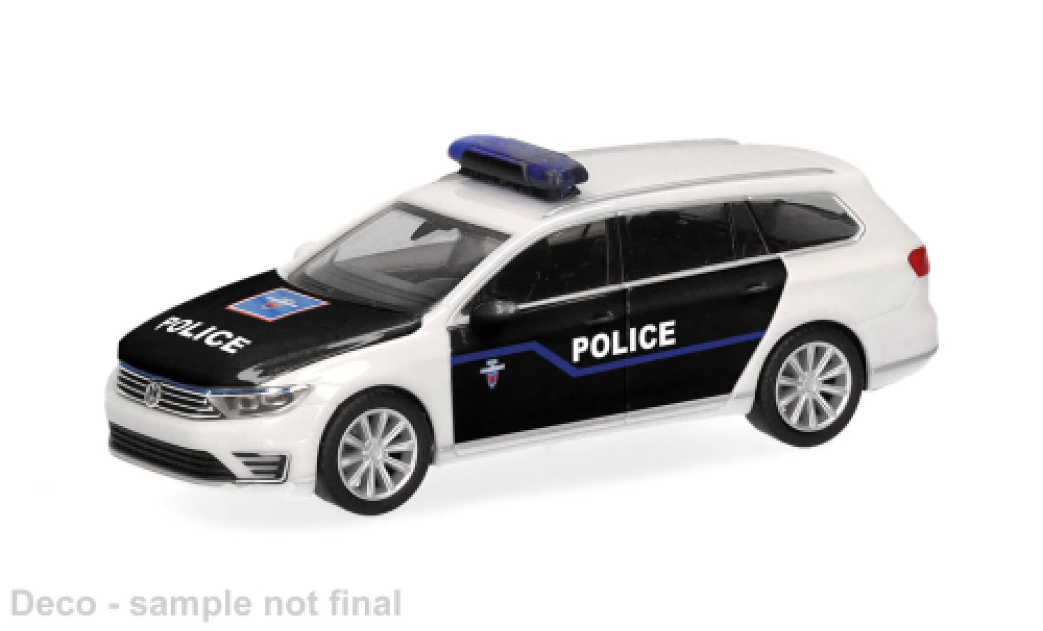 Volkswagen Passat 1/87 Herpa Variant GTE Politie Paris (F) 1:87 modelauto