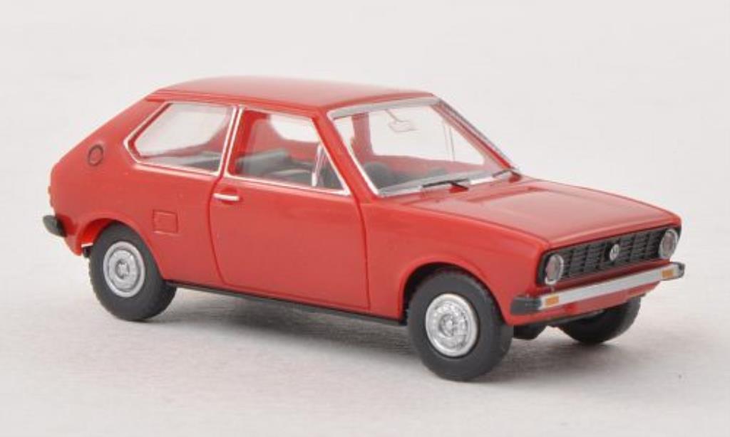 Volkswagen Polo 1/87 Wiking I rood modelauto