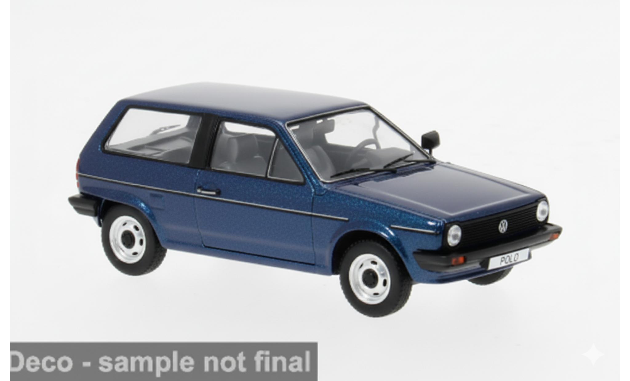 Volkswagen Polo 1/43 IXO II bla 1:43 modelauto