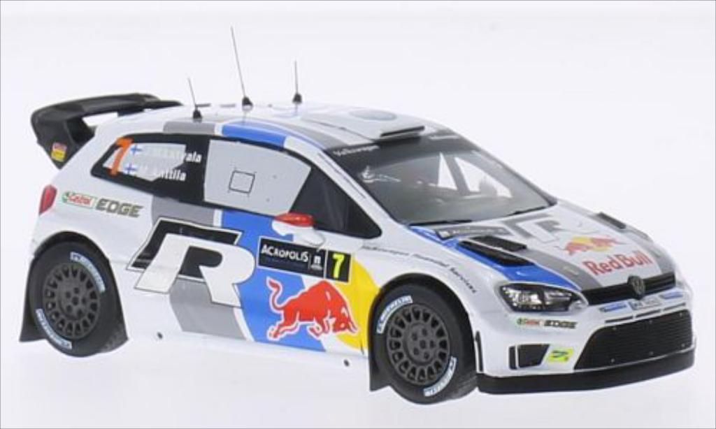 Volkswagen Polo 1/43 IXO R WRC No.7 Red Bull Rallye WM Rallye Acropolis 2013 modelauto
