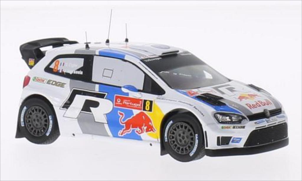 Volkswagen Polo 1/43 IXO R WRC No.8 Motorsport Red Bull Rallye WM Rallye Portugal 2013 /J.Ingrassia modelauto