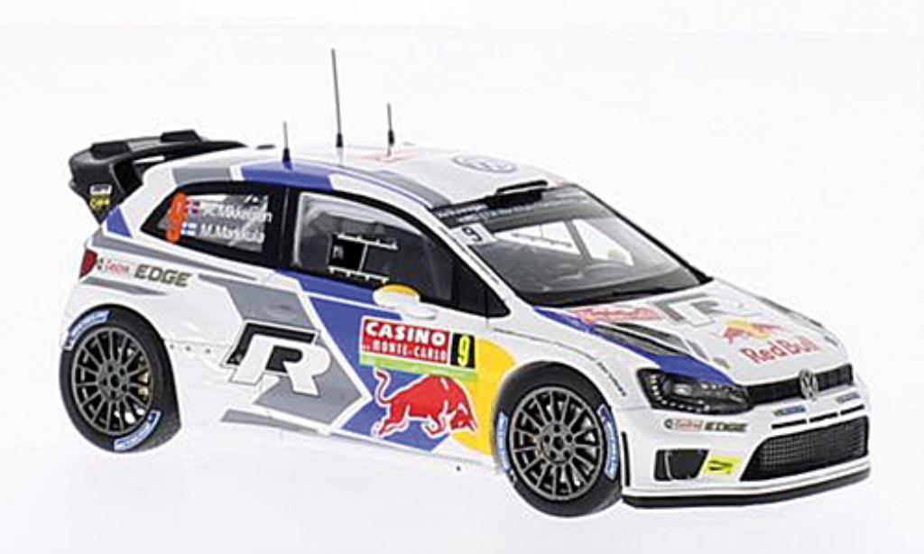 Volkswagen Polo 1/43 Spark R WRC No.9 Motorsport II Rally Monte Carlo 2014 /M.Markkula modelauto