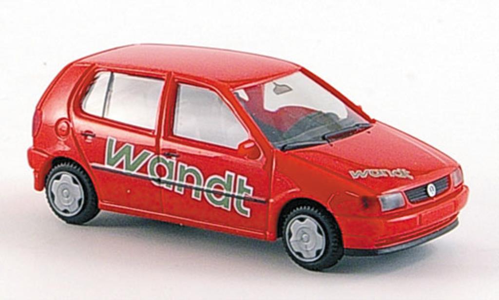 Volkswagen Polo 1/87 Herpa Wandt Transportberatung modelauto