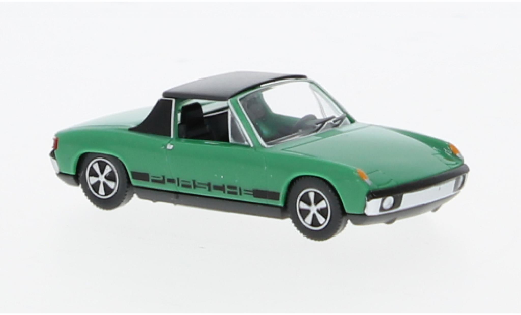 Porsche 914 1/87 Wiking Volkswagen groen 1969 1:87 modelauto
