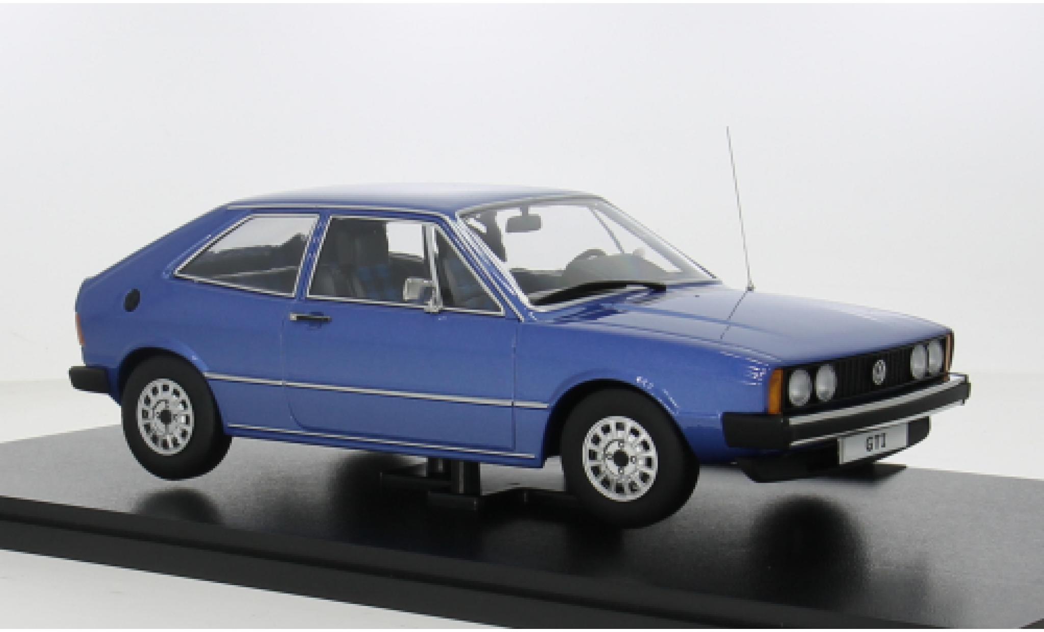 Volkswagen Scirocco 1/18 KK Scale 1 GTI blauw 1:18 modelauto
