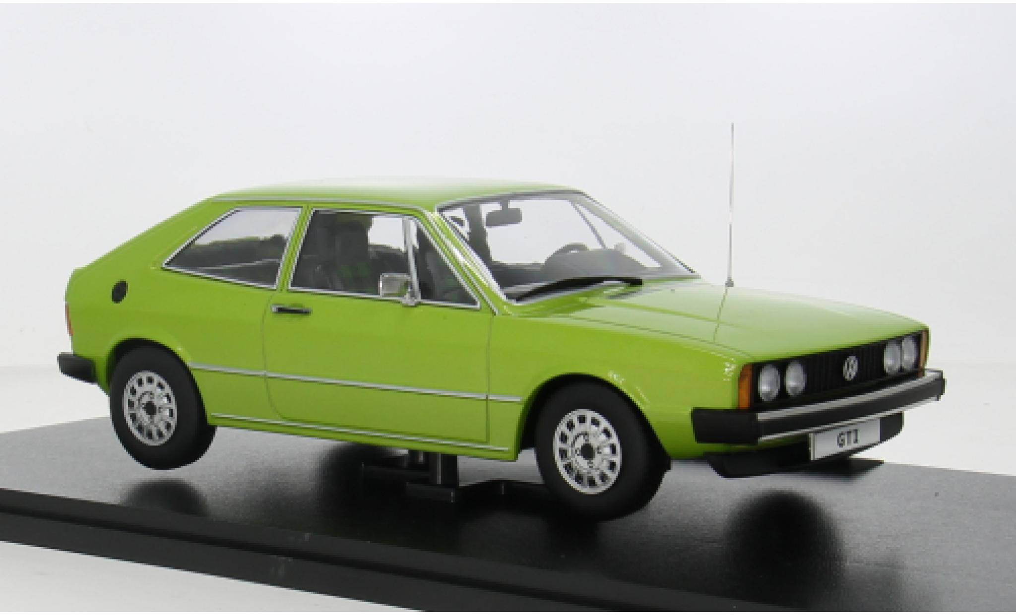 Volkswagen Scirocco 1/18 KK Scale 1 GTI groen 1:18 modelauto