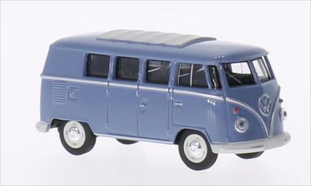 Volkswagen T1 1/64 Schuco Bus blauw modelauto
