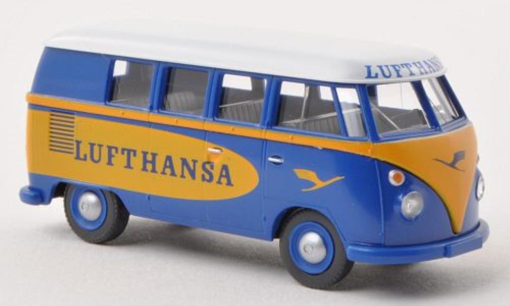 Volkswagen T1 1/87 Wiking Bus Lufthansa modelauto