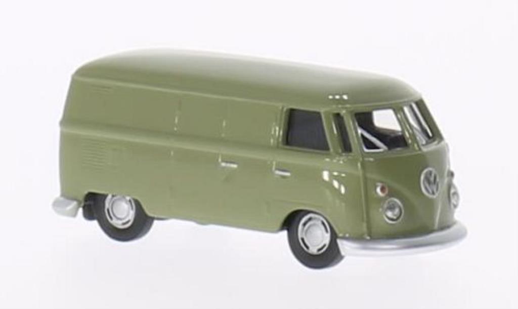 Volkswagen T1 1/87 Herpa Kasten oliv modelauto
