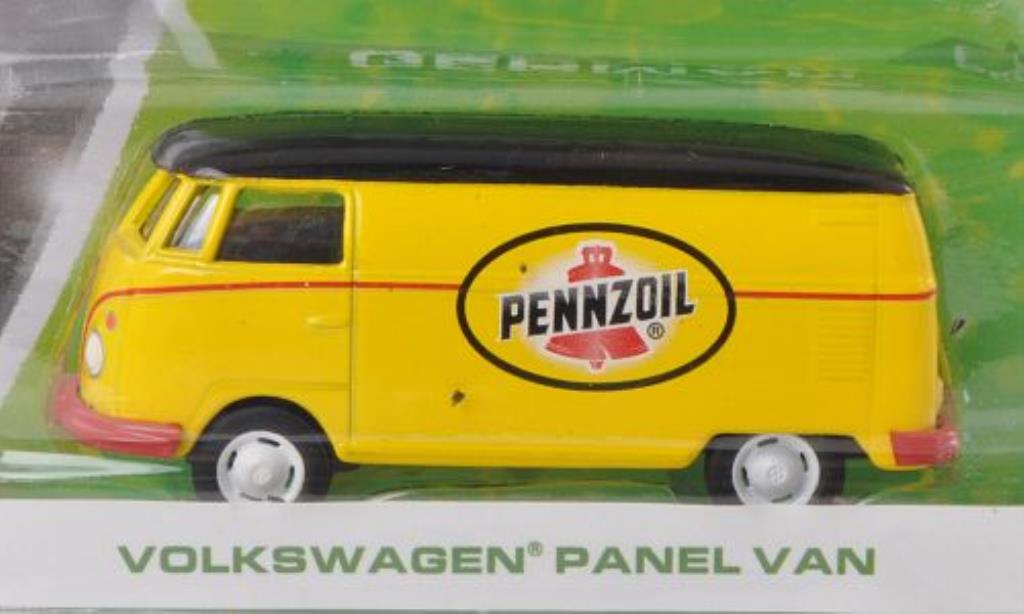 Volkswagen T1 1/64 Greenlight Kasten Pennzoil modelauto