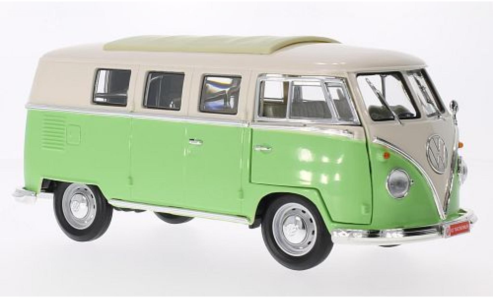 Volkswagen T1 1/18 Lucky Die Cast Microbus beige Lucky Die Cas 1:18 modelauto