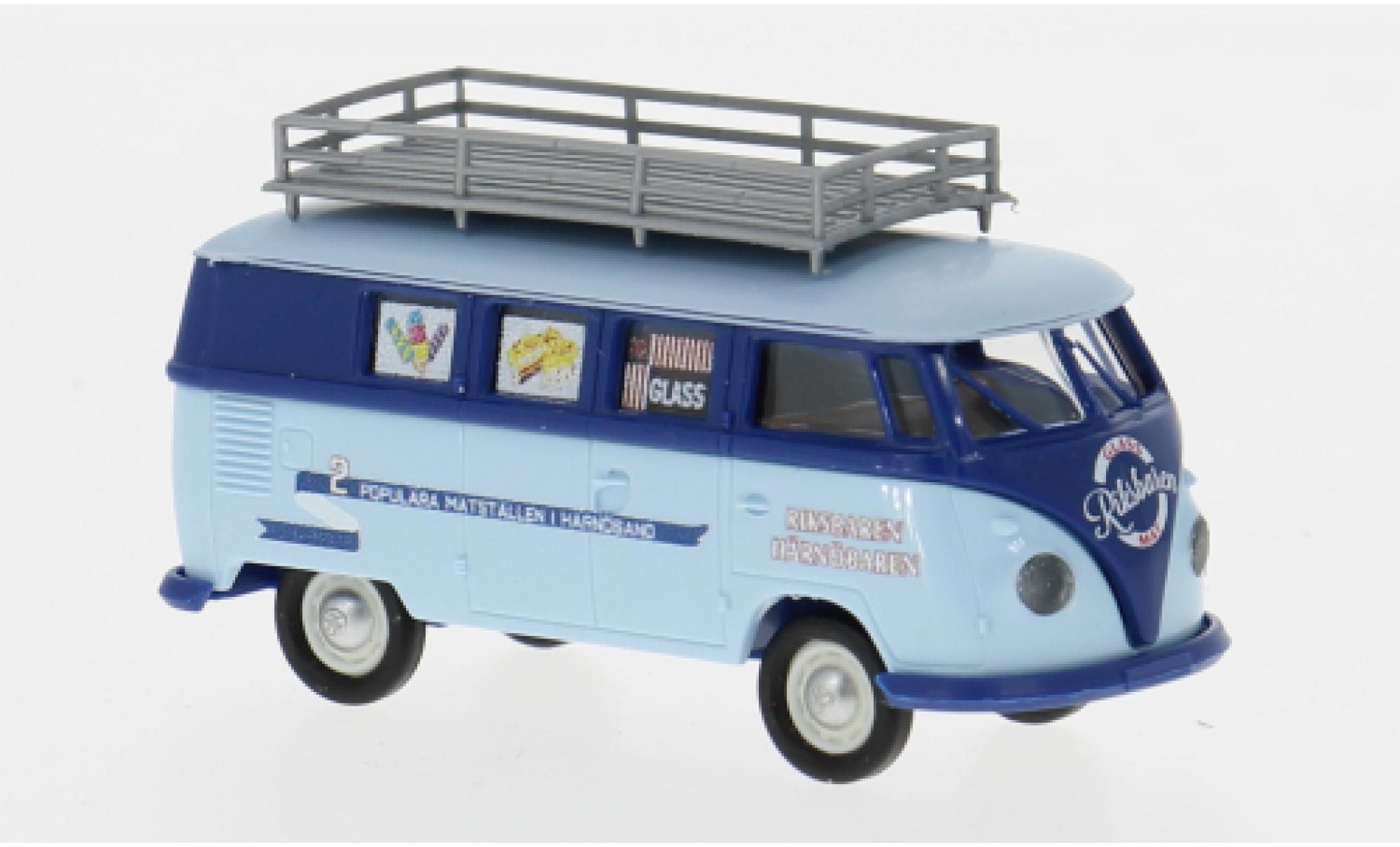 Volkswagen T1 1/87 Brekina b Stationwagen 1960 Riksbaren 1:87 modelauto