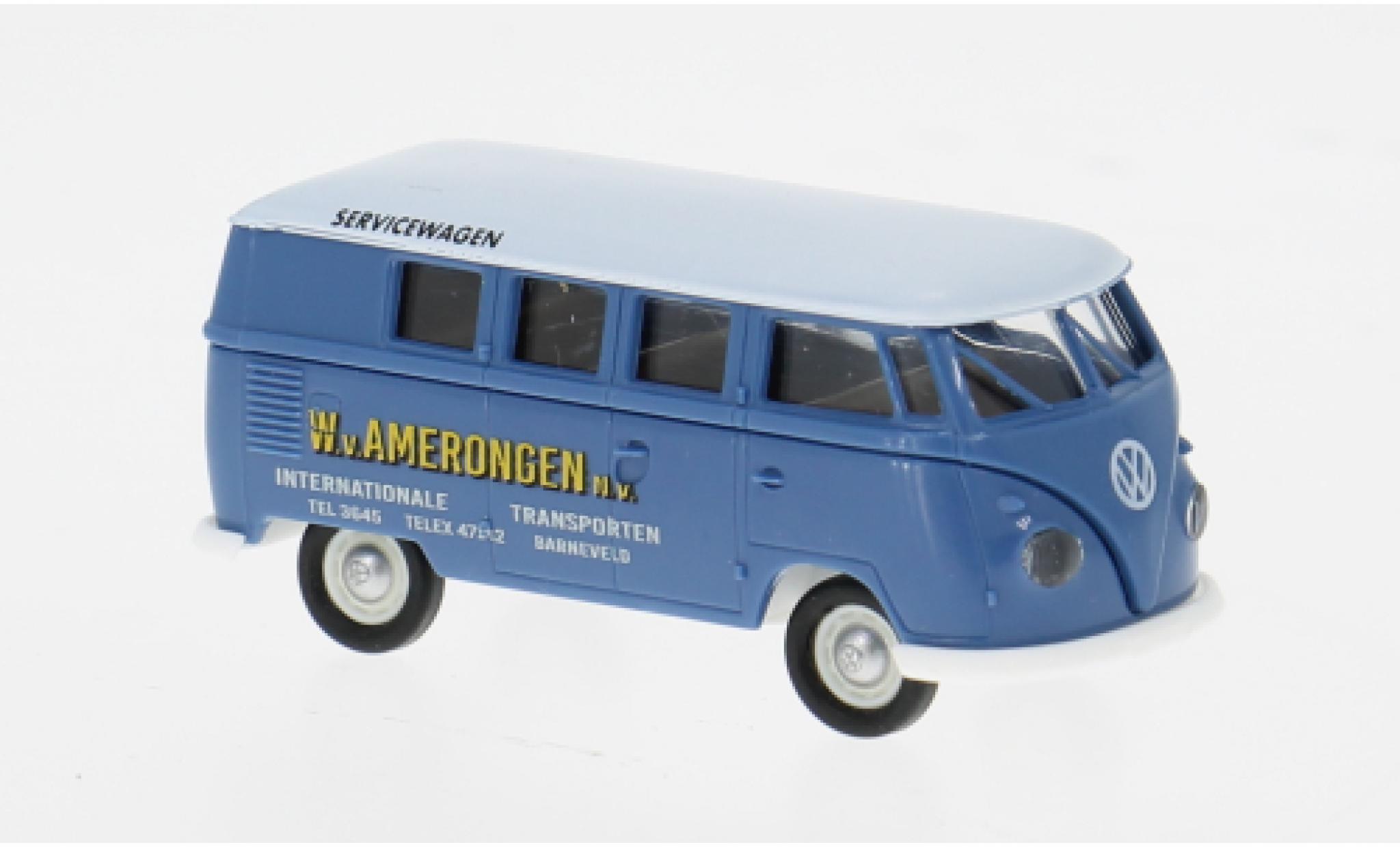 Volkswagen T1 1/87 Brekina b Kombi 1960 van Amerongen 1:87 modelauto