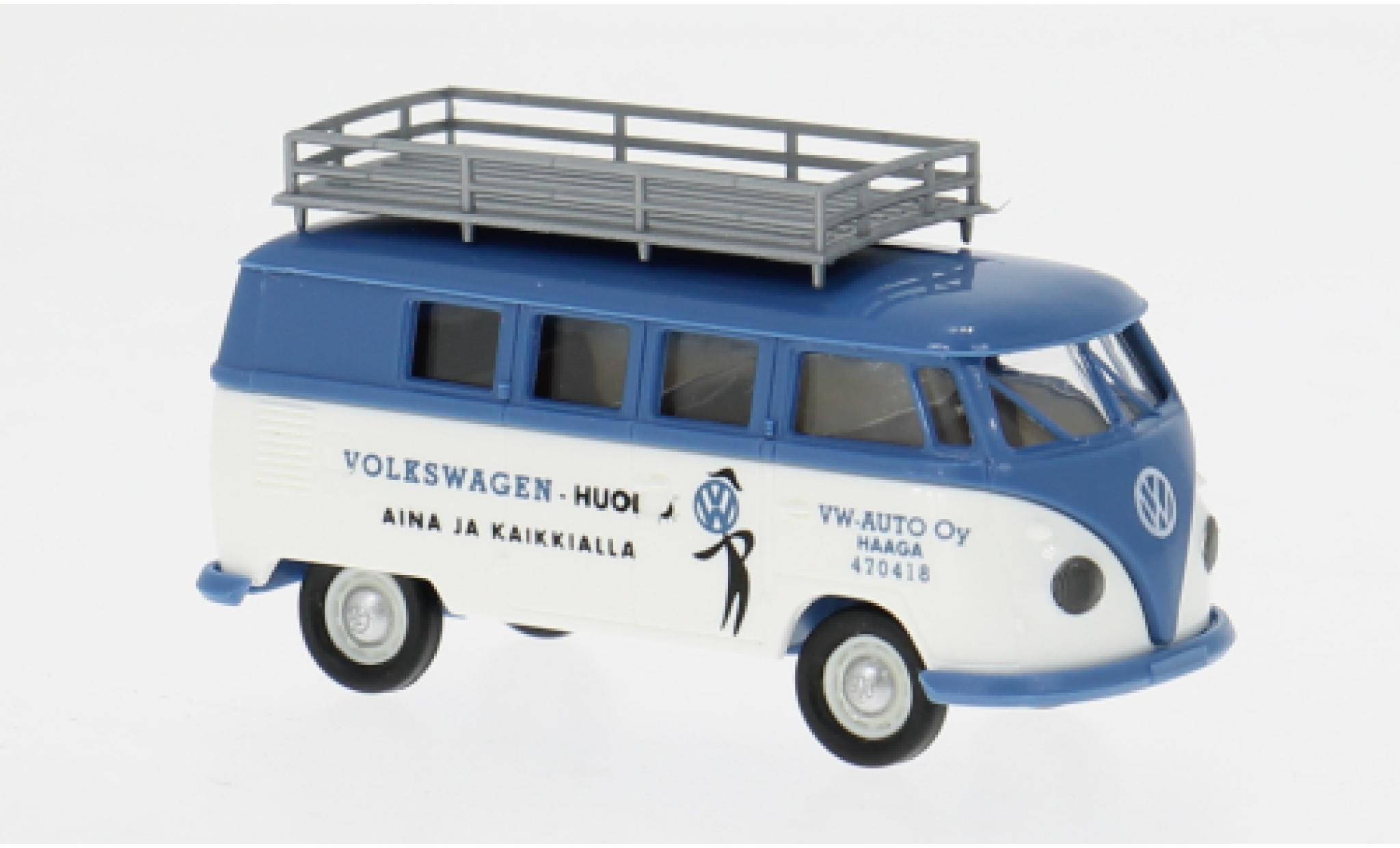 Volkswagen T1 1/87 Brekina b Stationwagen 1960 Auto oy Haaga 1:87 modelauto
