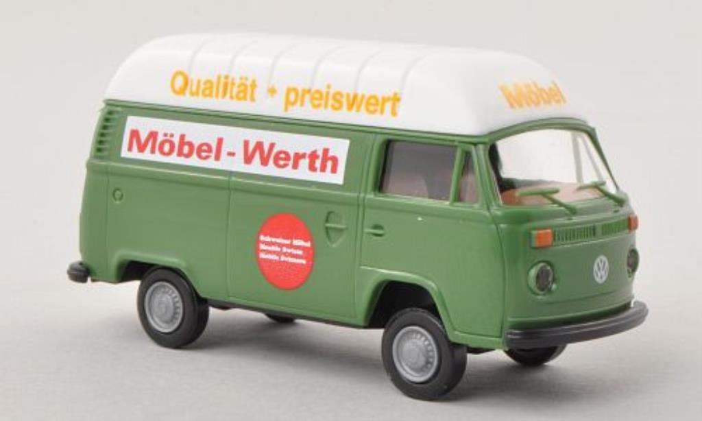Volkswagen T2 1/87 Brekina Hochdach-Kasten Mobel Werth (CH) modelauto
