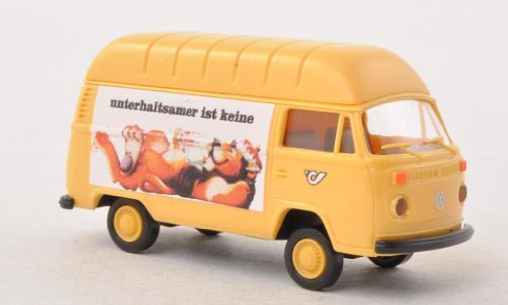 Volkswagen T2 1/87 Brekina Hochdach-Kasten osterreichische Post / Kronenzeitung (A) modelauto