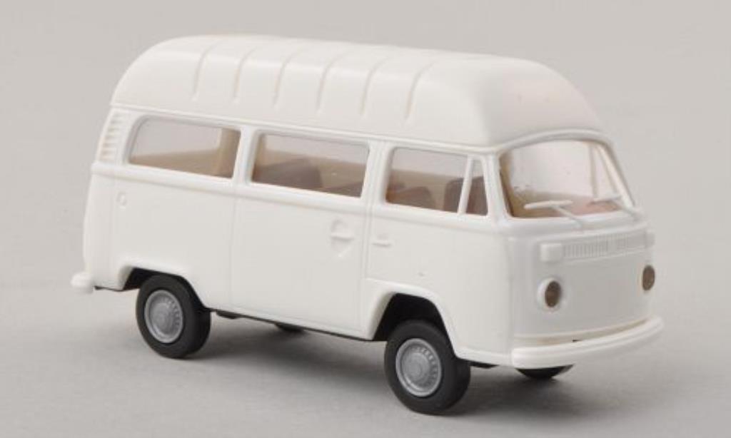 Volkswagen T2 1/87 Brekina Hochdach-Stationwagen wit modelauto