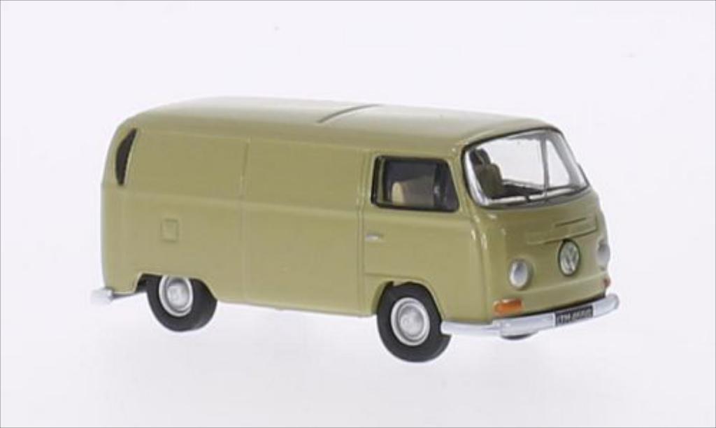 Volkswagen T2 1/76 Oxford Kasten beige RHD modelauto