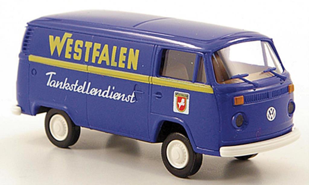 Volkswagen T2 1/87 Brekina Kasten Westfalen Tankstellendienst modelauto