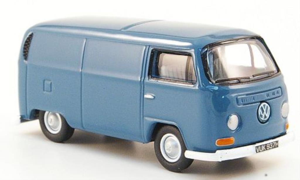 Volkswagen T2 1/76 Oxford Bestelwagen blauw modelauto