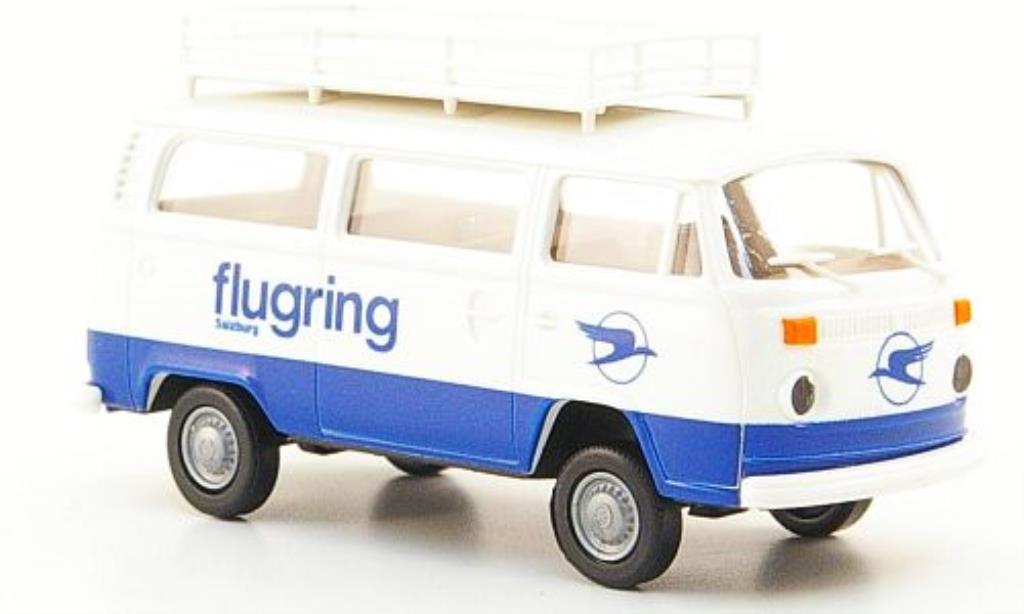 Volkswagen T2 1/87 Brekina Stationwagen flugring modelauto