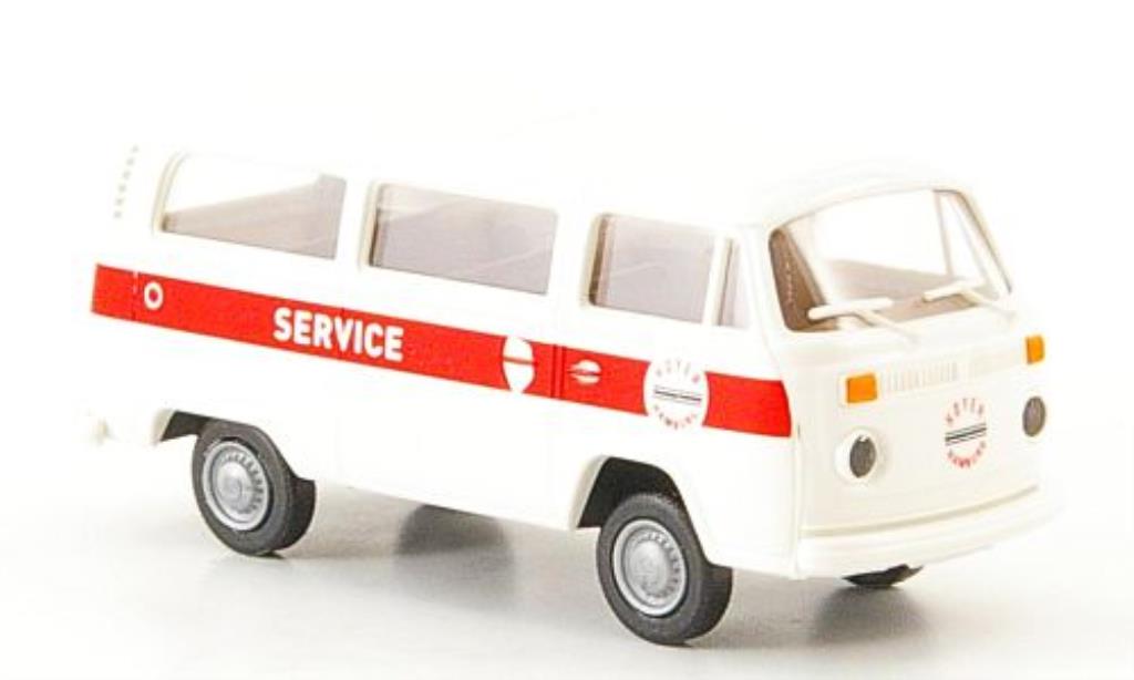 Volkswagen T2 1/87 Brekina Stationwagen Hoyer Service modelauto