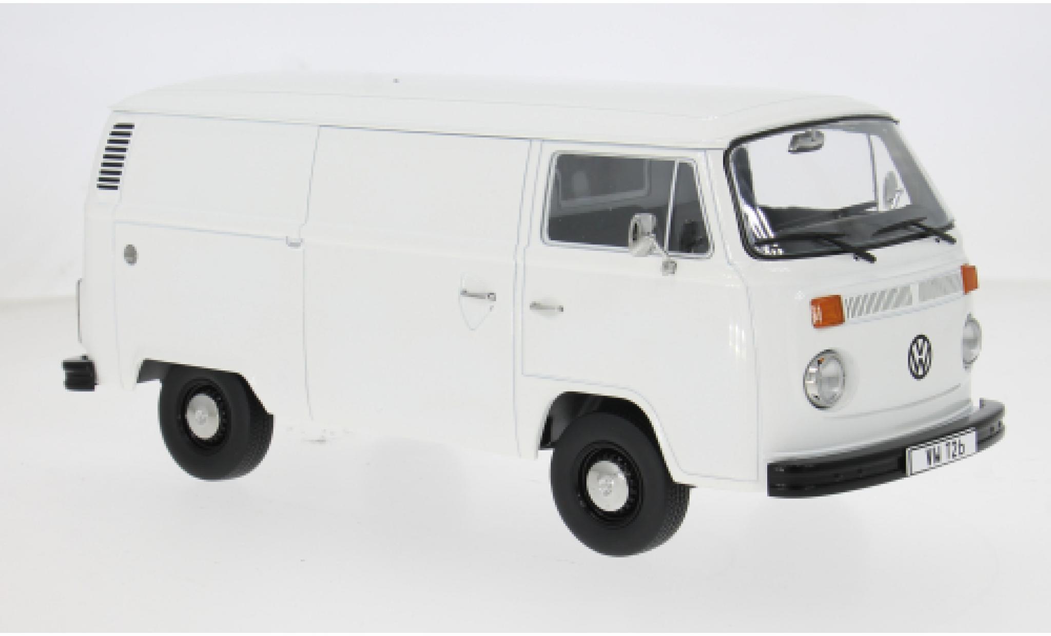 Volkswagen T2 1/18 KK Scale b Delivery Van wit 1972 1:18 modelauto