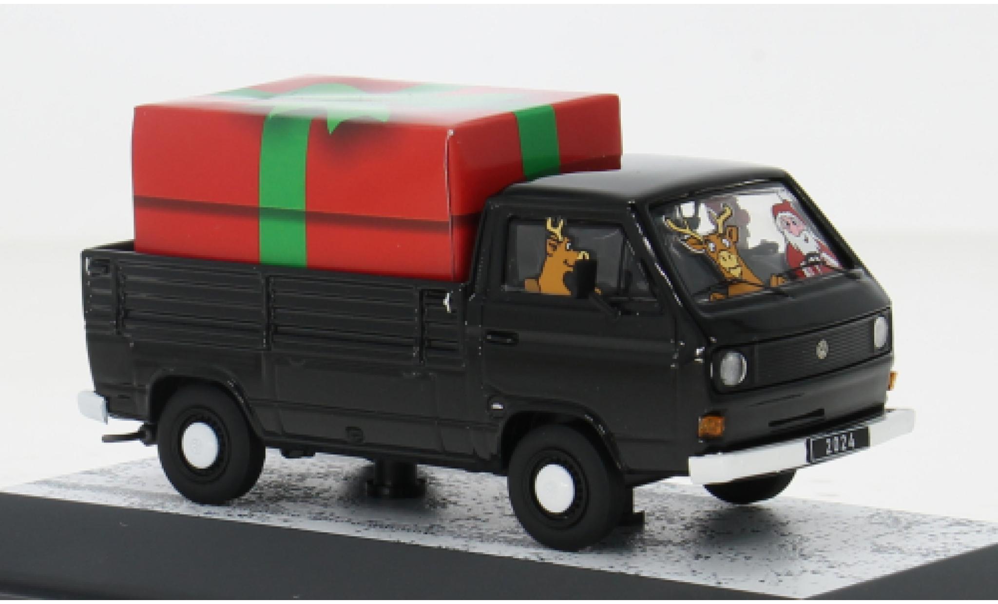 Volkswagen T3 1/43 Schuco a zwart 1:43 modelauto