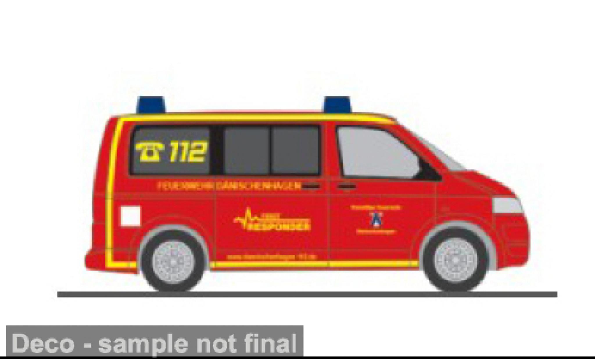 Volkswagen T5 1/87 Rietze 2010 FW D&auml;nischenhagen 1:87 modelauto