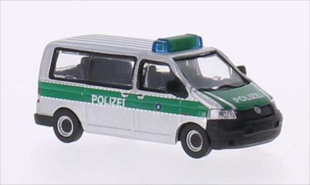 Volkswagen T5 1/87 Schuco Bus Politie Bayern modelauto