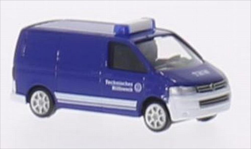 Volkswagen T5 1/160 Wiking Kasten THW modelauto