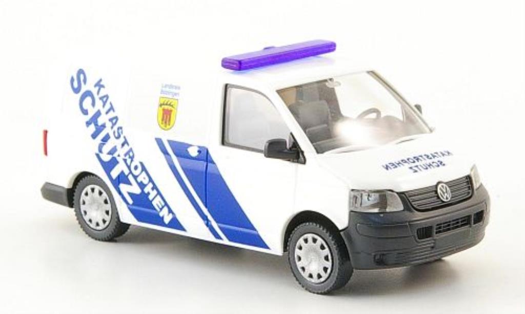 Volkswagen T5 1/87 Wiking Bestelwagen Katastrophenschutz modelauto