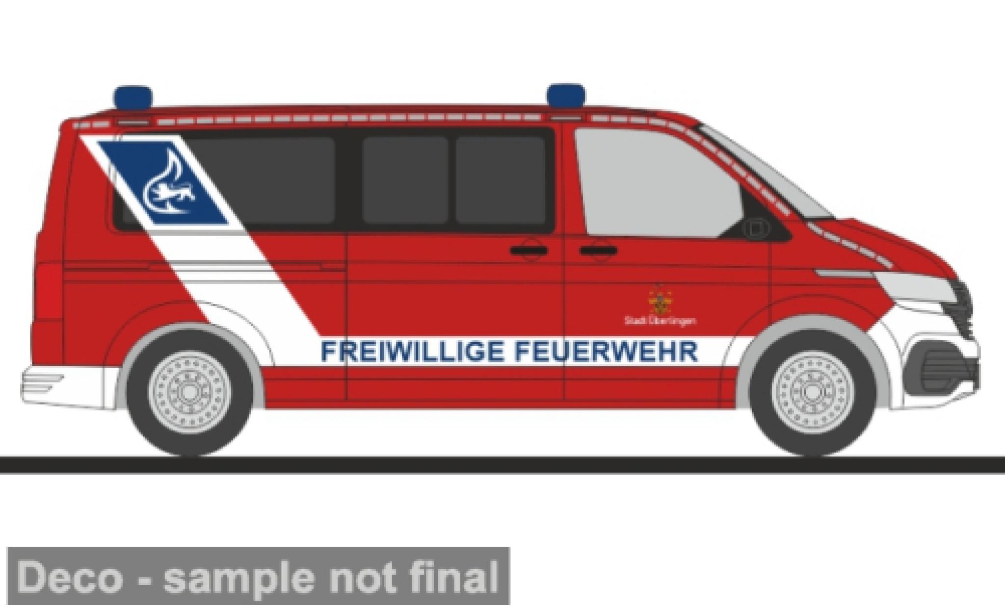 Volkswagen T6 1/87 Rietze .1 FW &Uuml;berlingen 1:87 modelauto