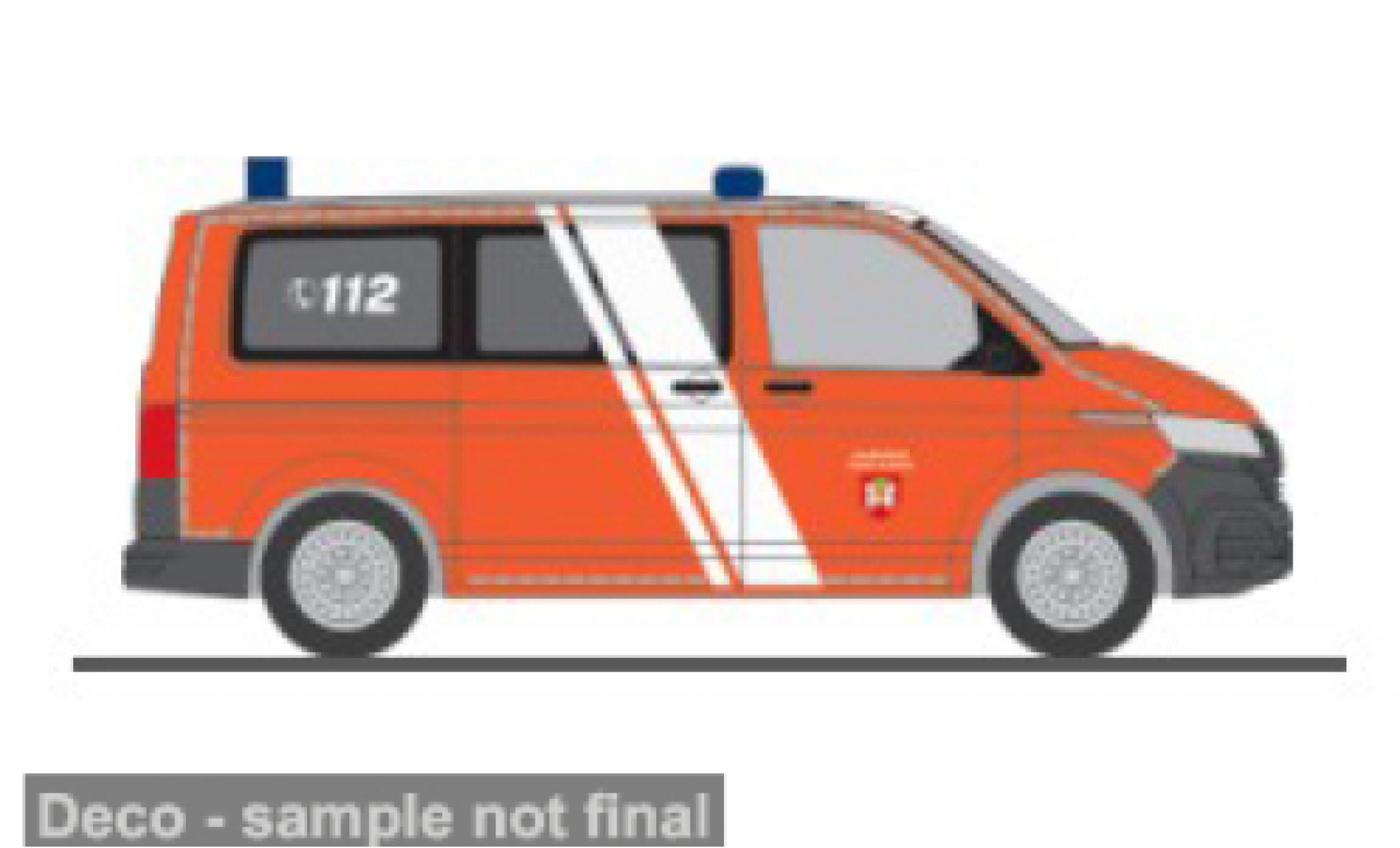Volkswagen T6 1/87 Rietze .1 FW Plauen 1:87 modelauto