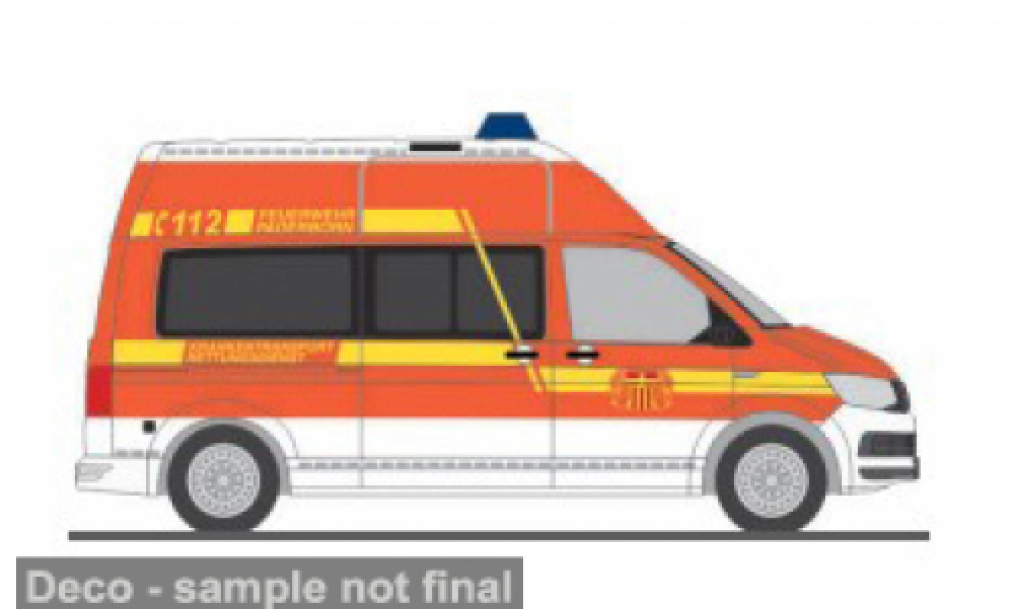 Volkswagen T6 1/87 Rietze FW Paderborn 1:87 modelauto