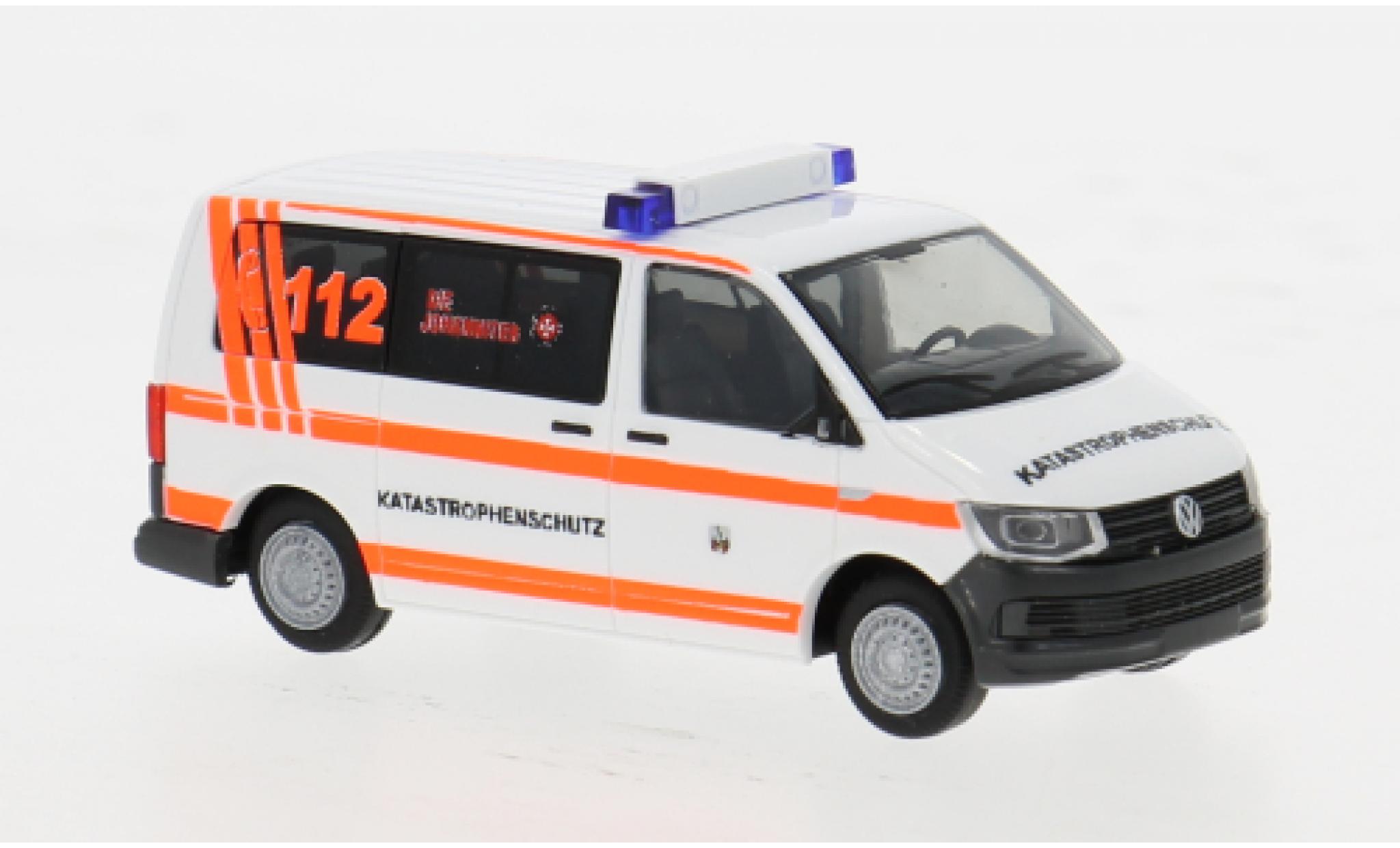 Volkswagen T6 1/87 Rietze Katastropfenschutz Magdeburg 1:87 modelauto