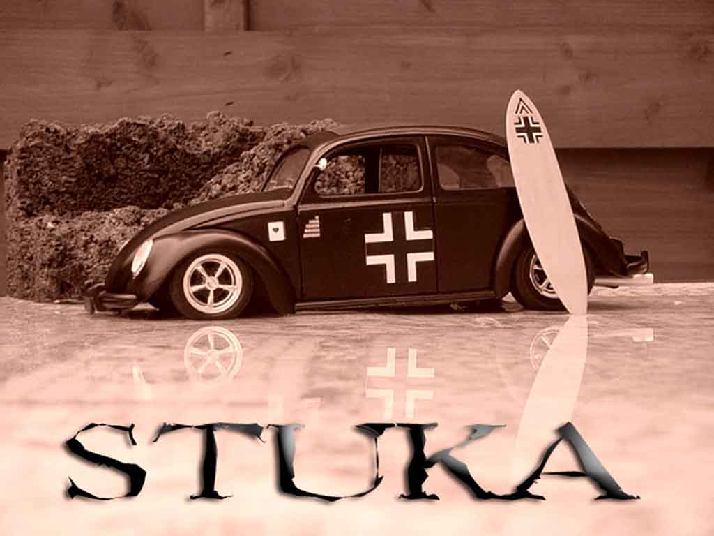Volkswagen Kafer Base cox stuka bug 1/18 Solido