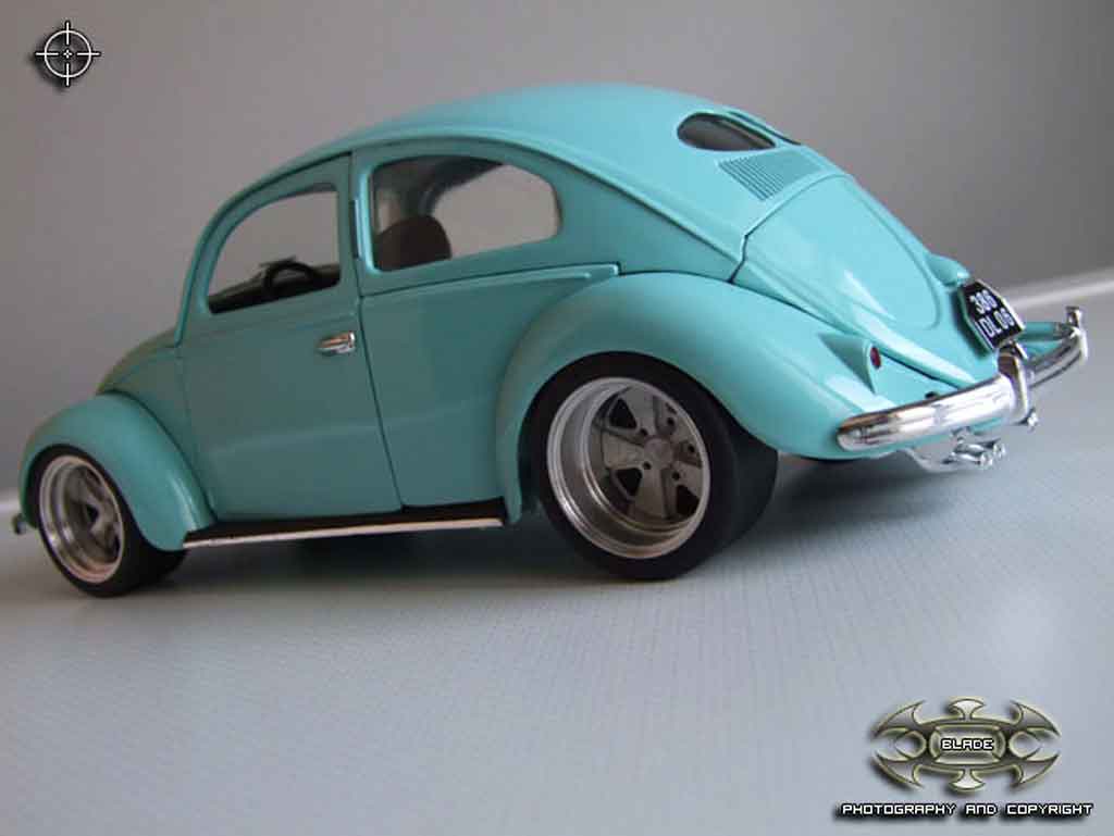 Volkswagen Kafer Base aluminium fuch wheels 1/18 Solido