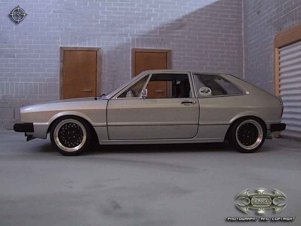 Volkswagen Scirocco GTI jantes bbs 1/18 Revell